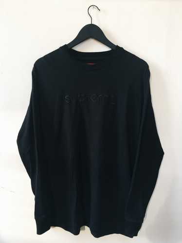 Supreme tonal best sale embroidered tee