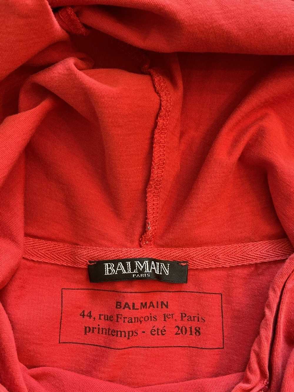 Balmain Balmain hooded tee - image 2