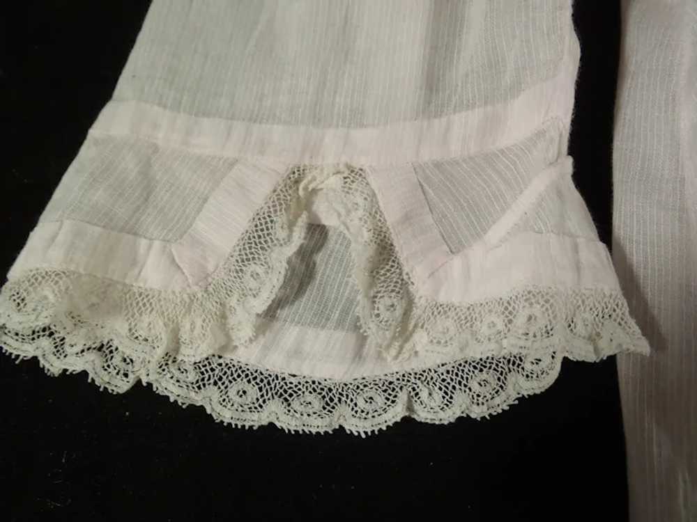 Adorable Victorian c1890-1900 Girls party dress - image 4