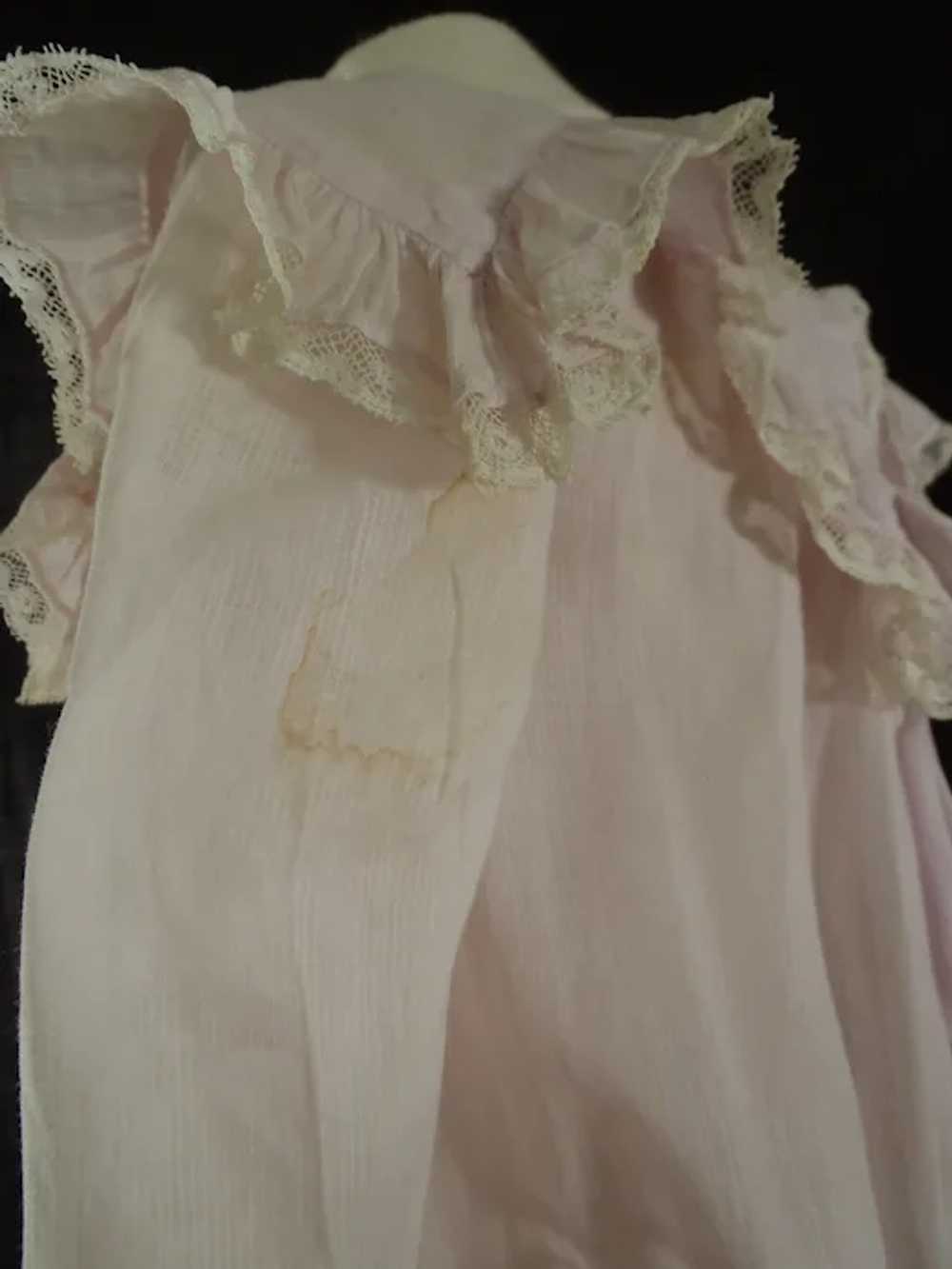 Adorable Victorian c1890-1900 Girls party dress - image 9