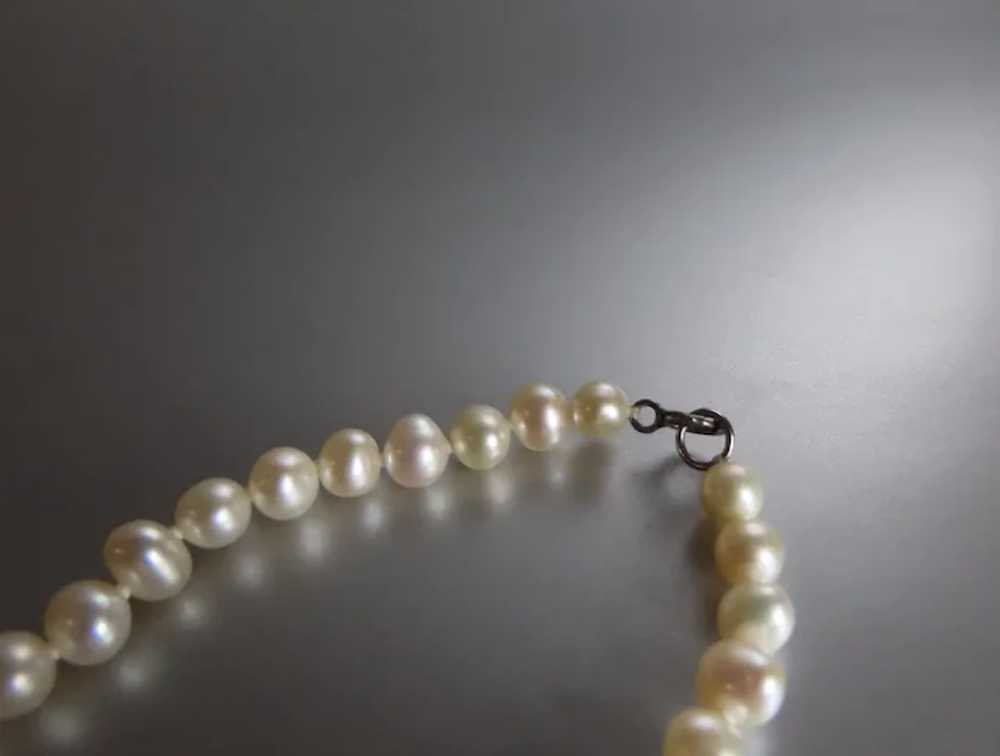 Vintage Pearl Sterling Clasp 925 JCM  Jacmel Maur… - image 7