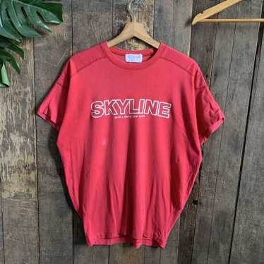 vintage issey skyline tshirt - Gem