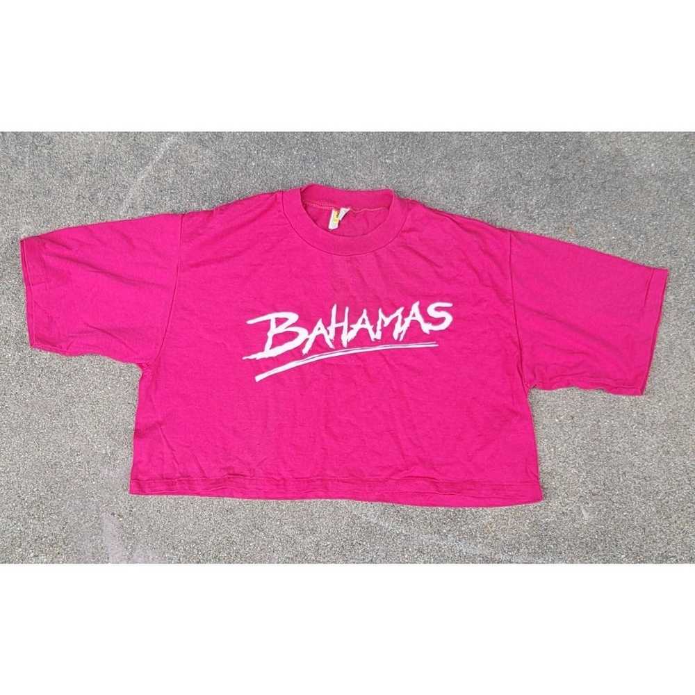 The Unbranded Brand Vtg 80s Bahamas Crop Top Sing… - image 2