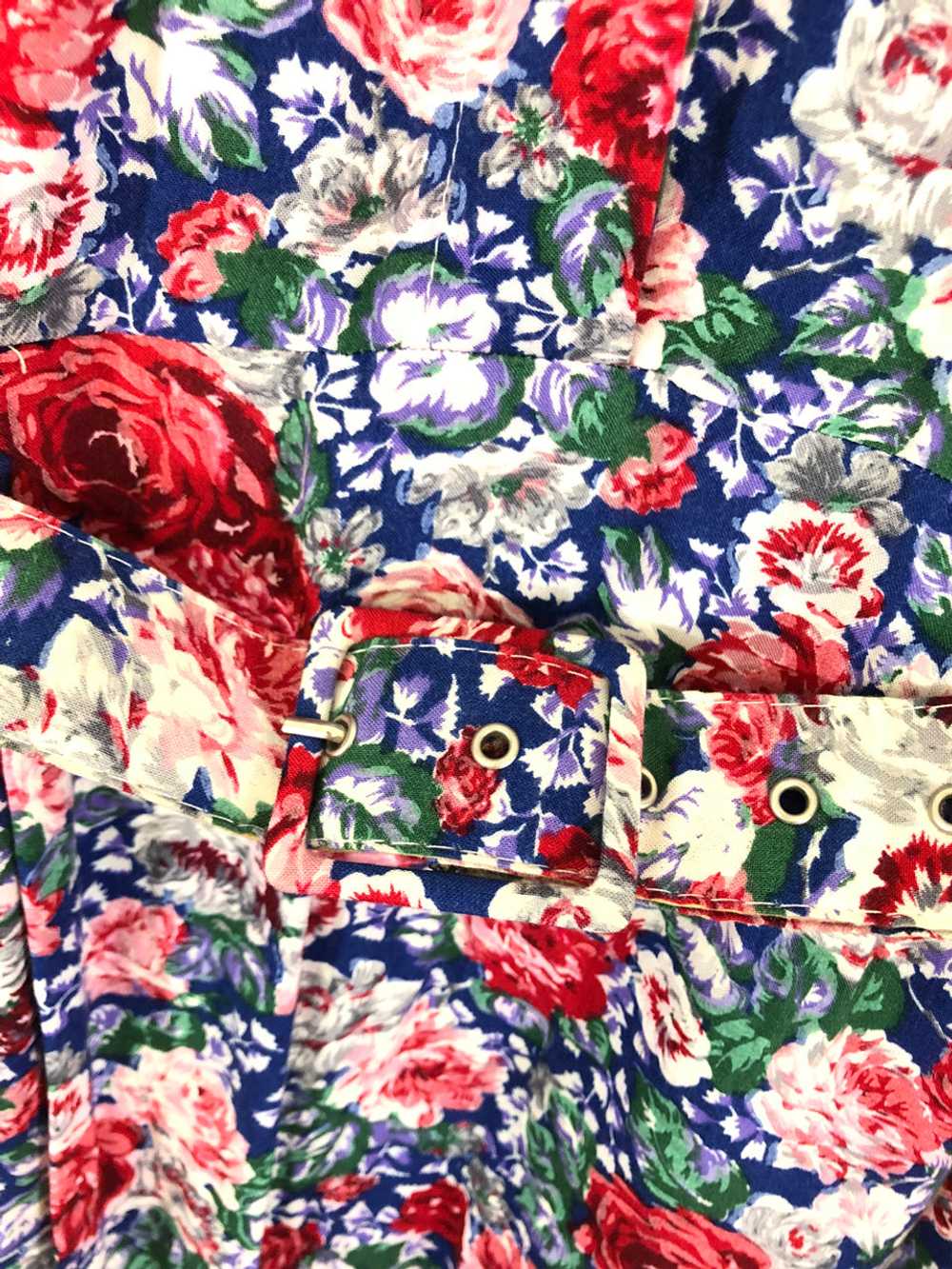 Perspective Belted Floral Dress - image 3