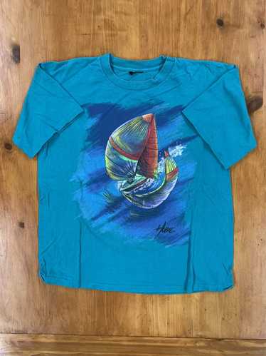 Vintage Vintage Hobie Sailing T-Shirt - image 1