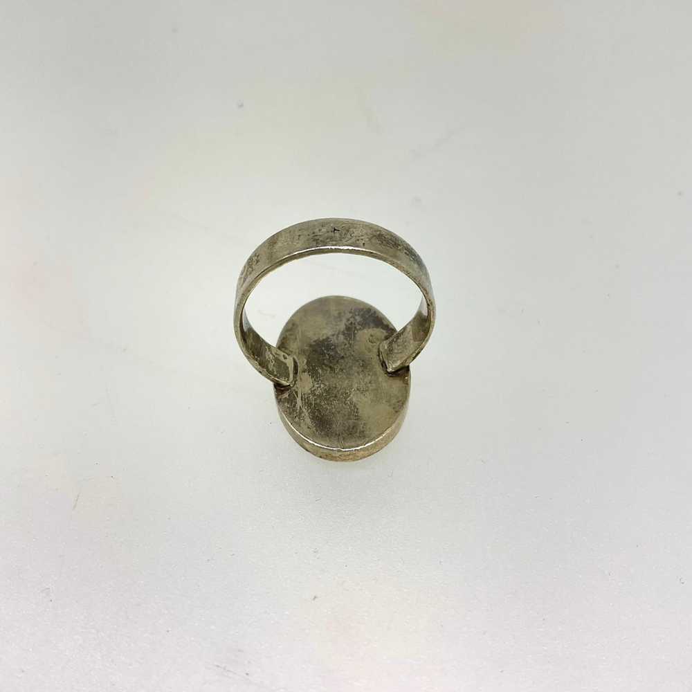 Sterling Silver ‘C’ Monogram Ring Size 5 ½ - image 2
