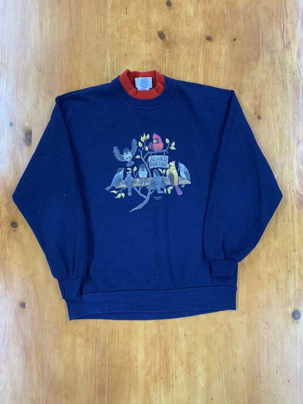 Vintage Vintage Grandma Bird Crewneck - image 1