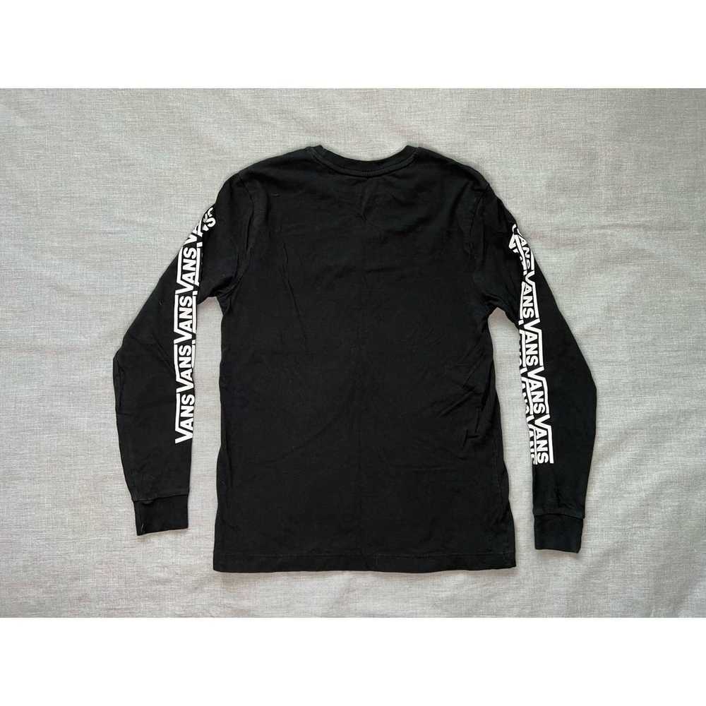 Vans Vans Long Sleeve Black and White T-shirt XS - image 2