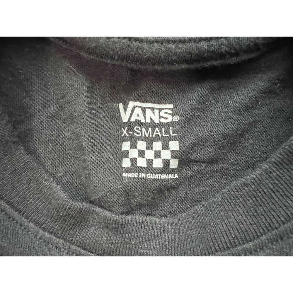 Vans Vans Long Sleeve Black and White T-shirt XS - image 3