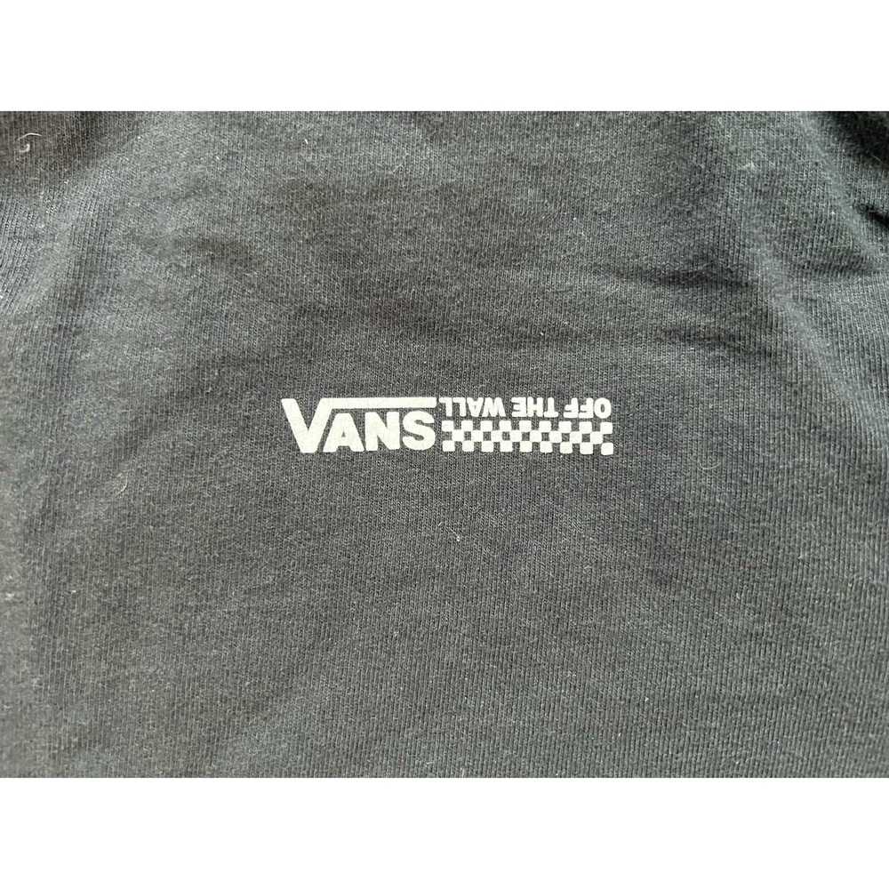 Vans Vans Long Sleeve Black and White T-shirt XS - image 4