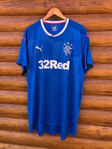 Jersey × Puma × Soccer Jersey Rangers Glasgow puma