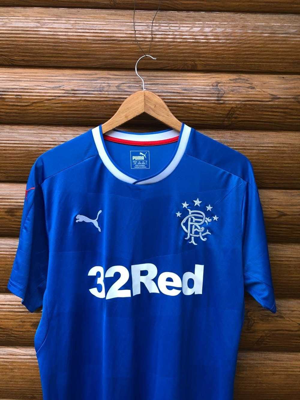 Puma × Soccer Jersey × Vintage Glasgow Rangers Fo… - image 3