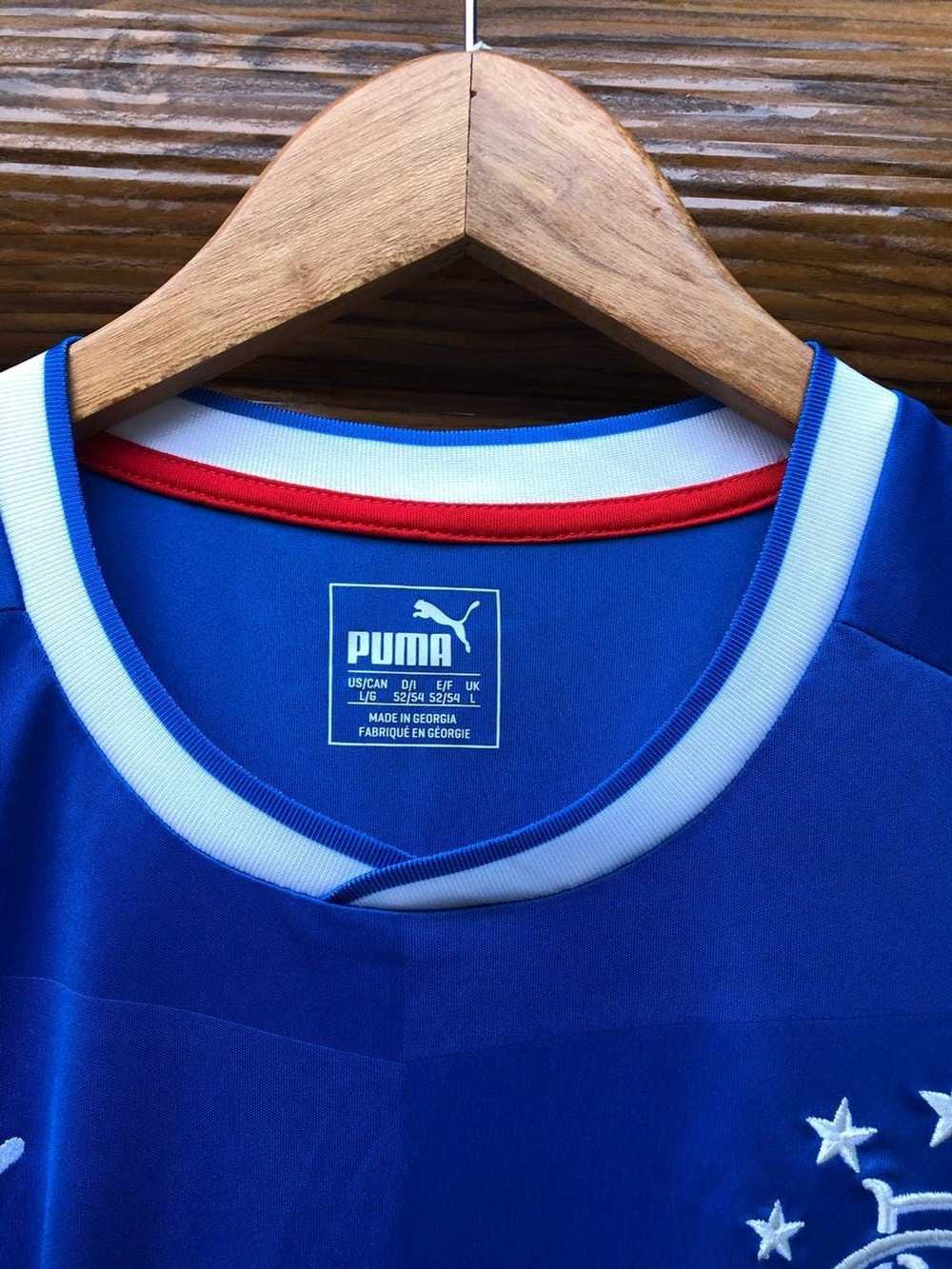 Puma × Soccer Jersey × Vintage Glasgow Rangers Fo… - image 5