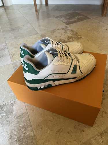 Louis Vuitton Virgil Abloh LV 408 Trainer Low Sneaker Vert Green LV 6.5 US  7.5