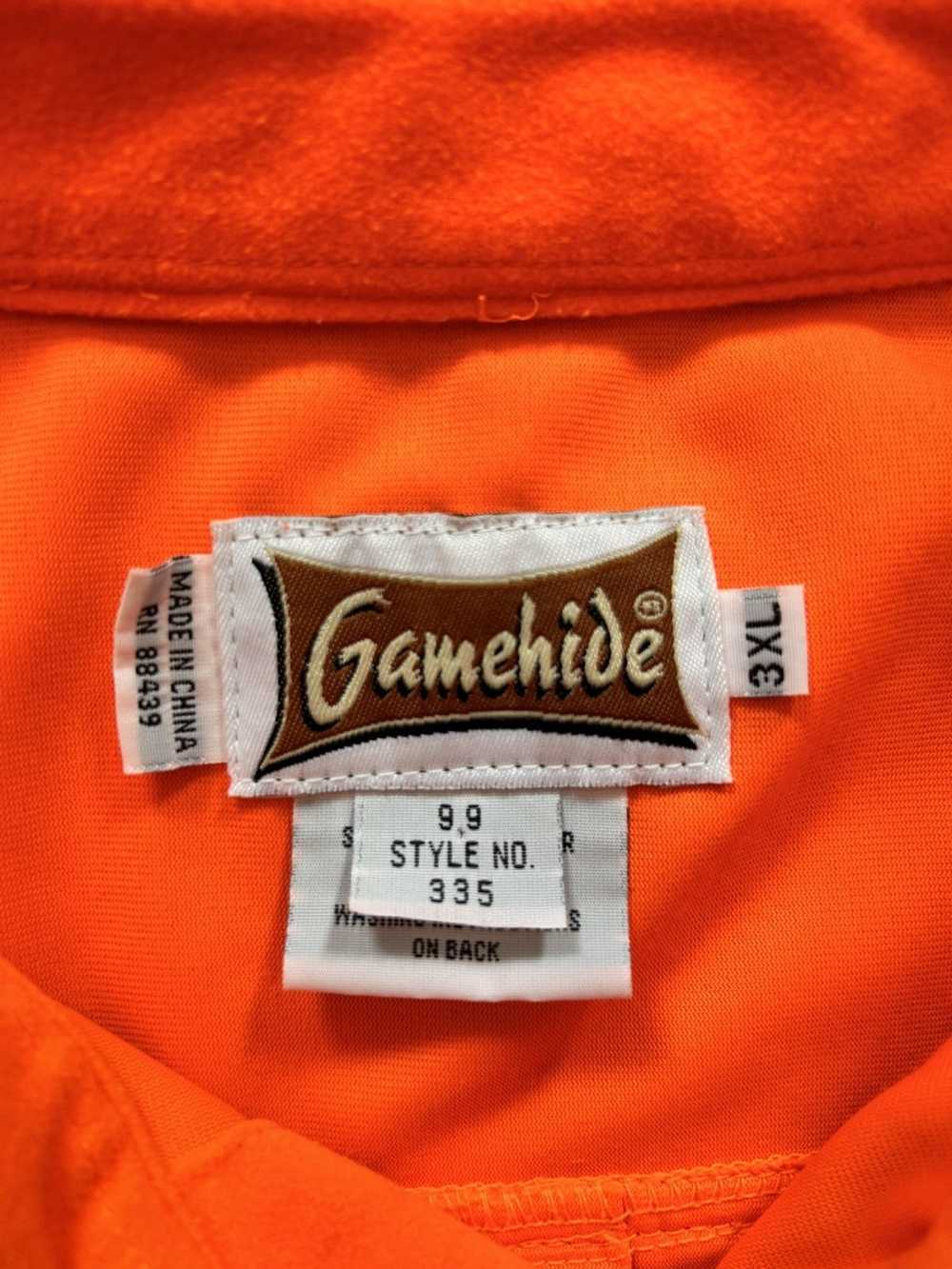 Vintage 1999 Gamehide Blaze Orange Overshirt - image 2