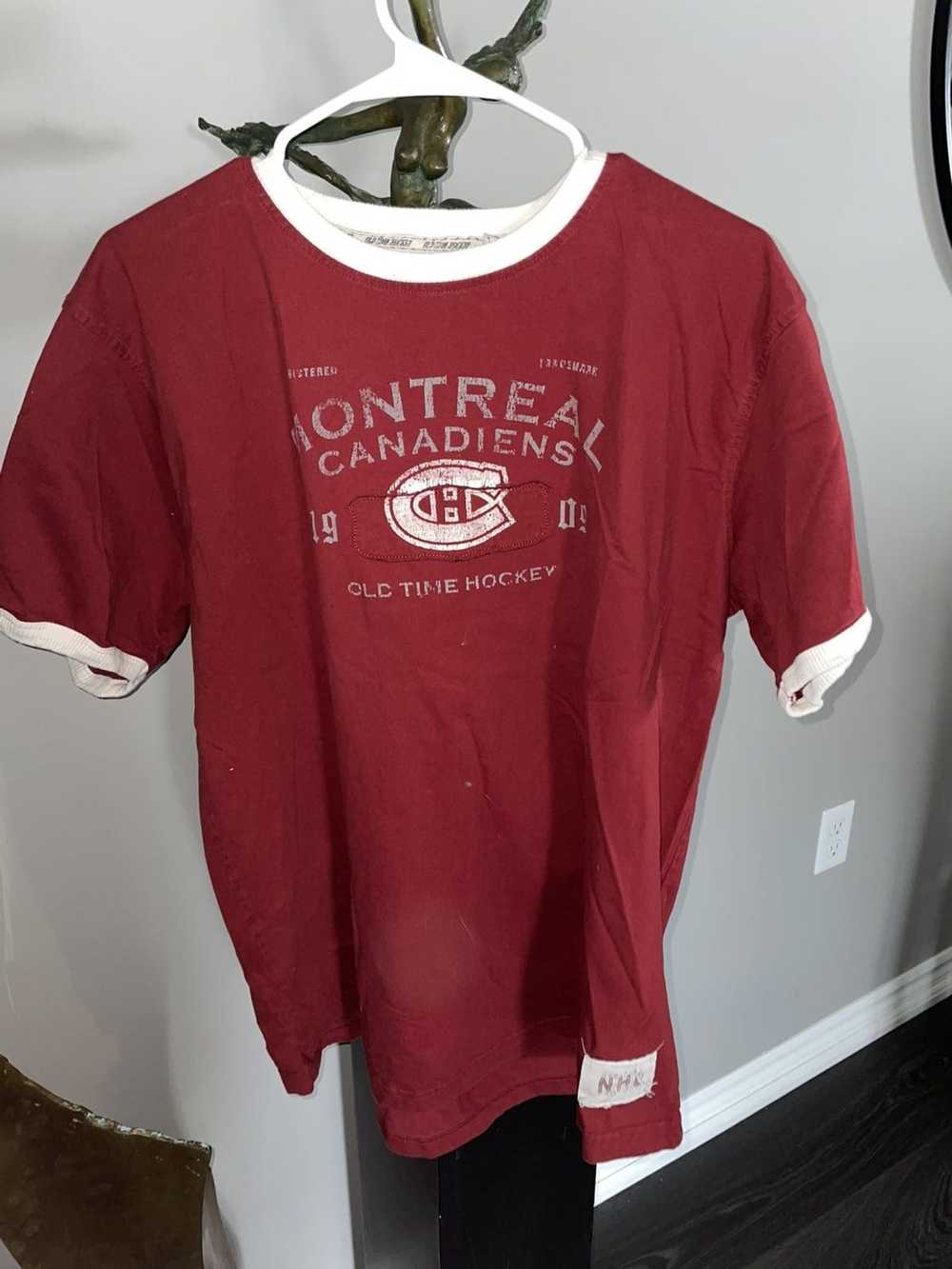 NHL × Vintage Vintage 90’s Montreal Canadians tee - image 1