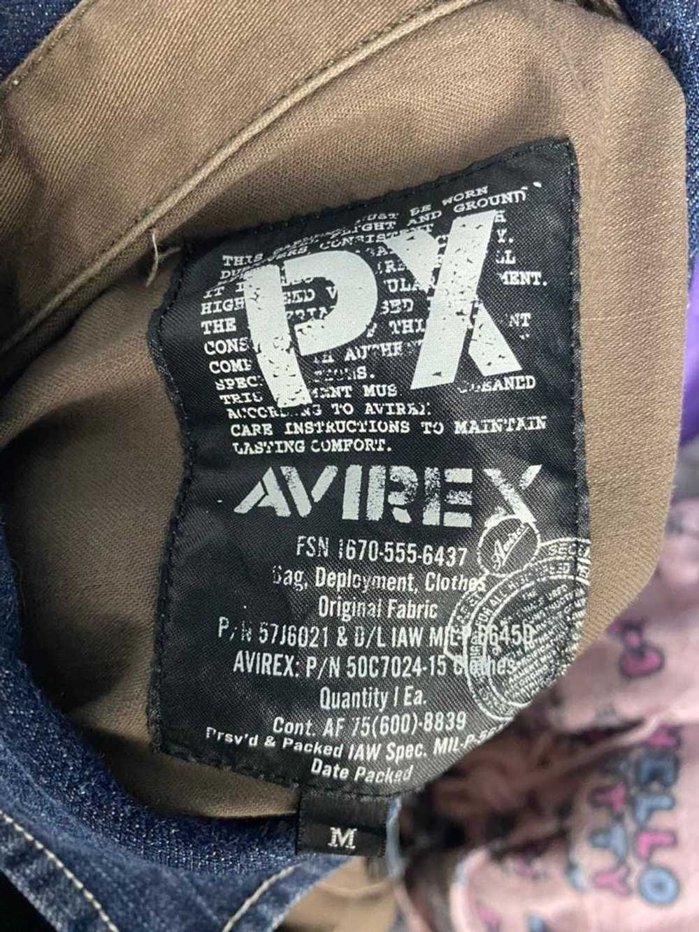 Avirex × Streetwear Avirex military style button … - image 5