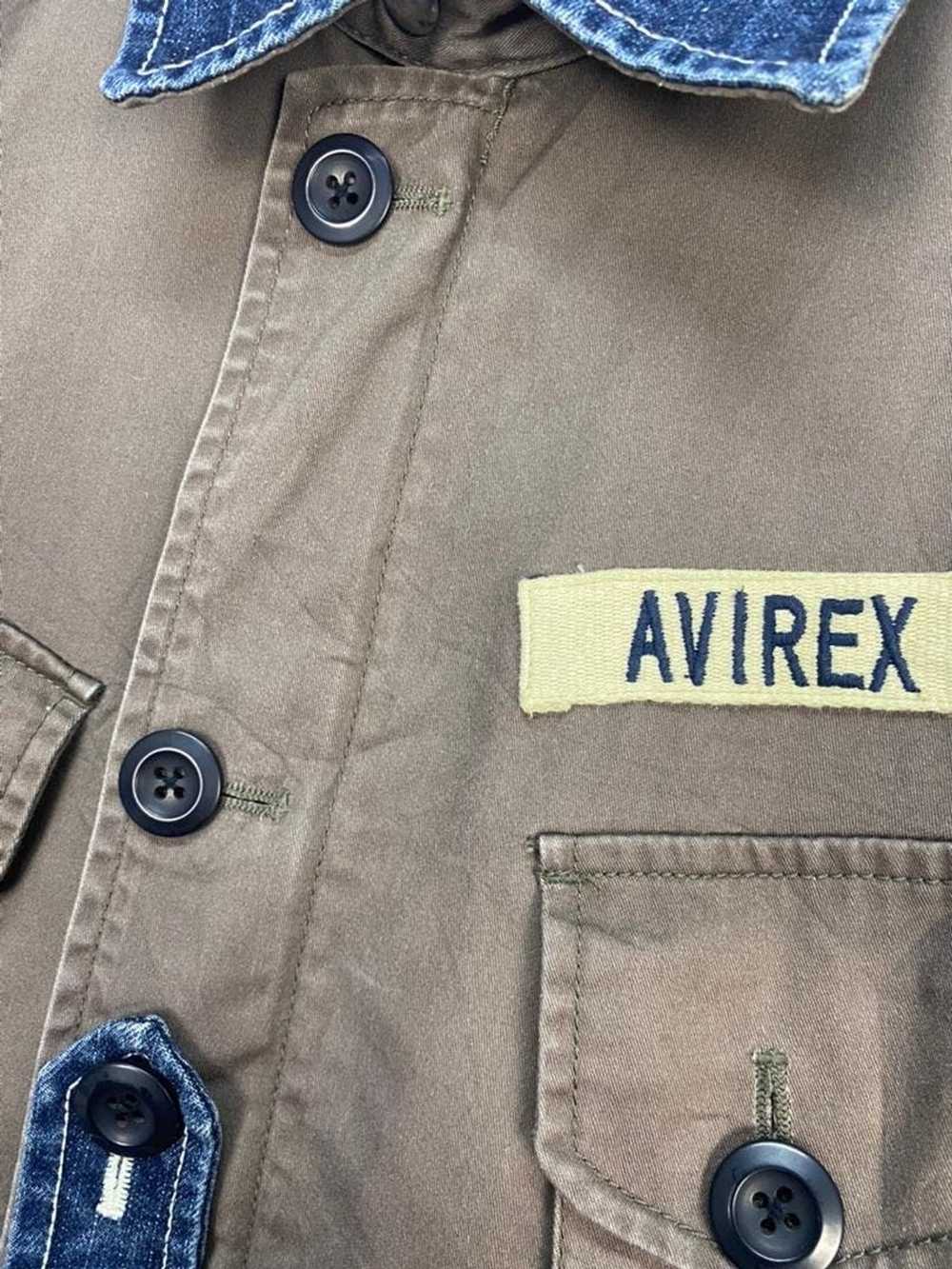 Avirex × Streetwear Avirex military style button … - image 8