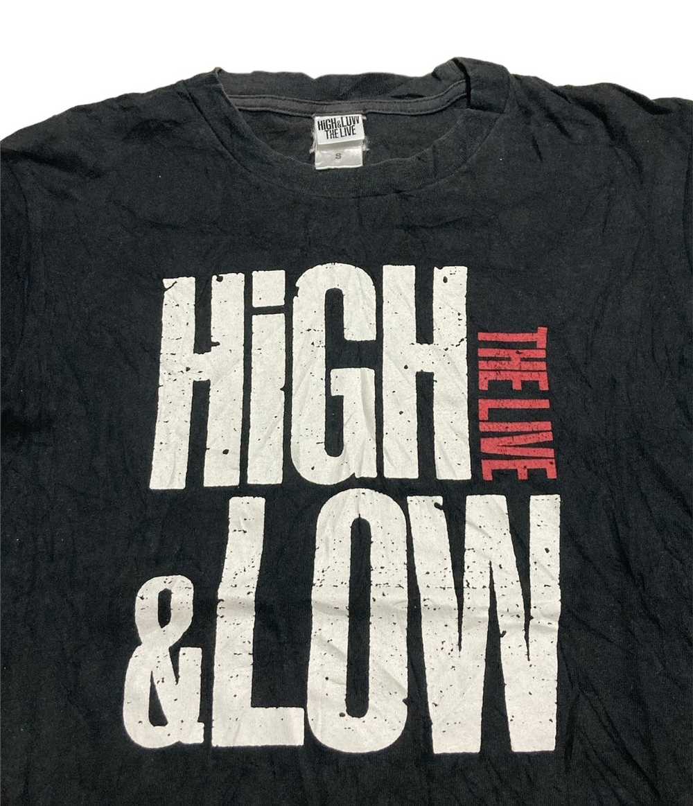 Band Tees × Japanese Brand × Movie HIGH & LOW THE… - image 4
