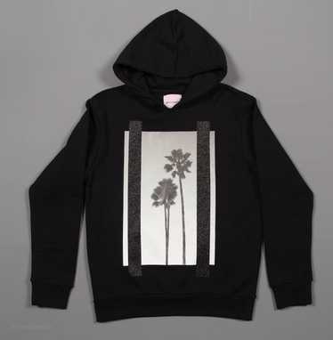 Palm Angels palm tree-print hoodie - White