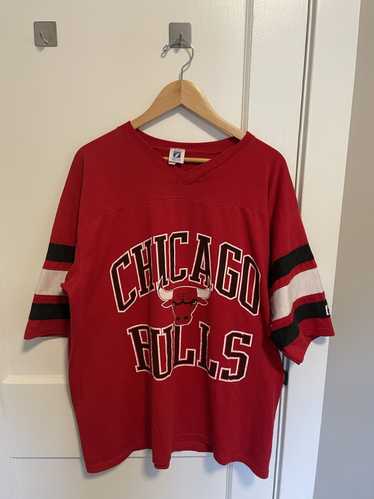 1996 Chicago Bulls Logo 7 Jersey Tee Deadstock With Tag 