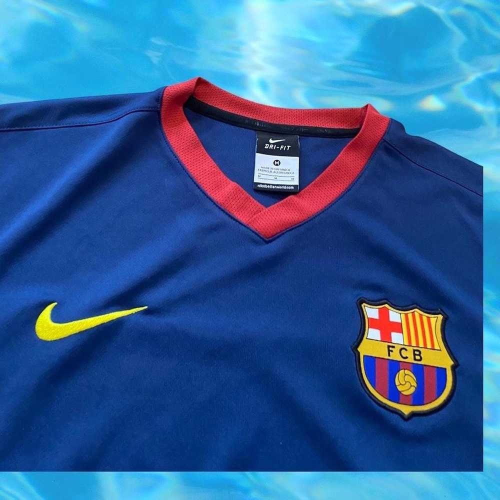 Nike FC Barcelona Trainning Football Shirt Nike L… - image 3