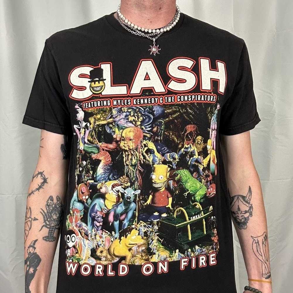 Vintage Slash World On Fire - image 1