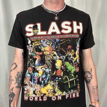 Vintage Slash World On Fire