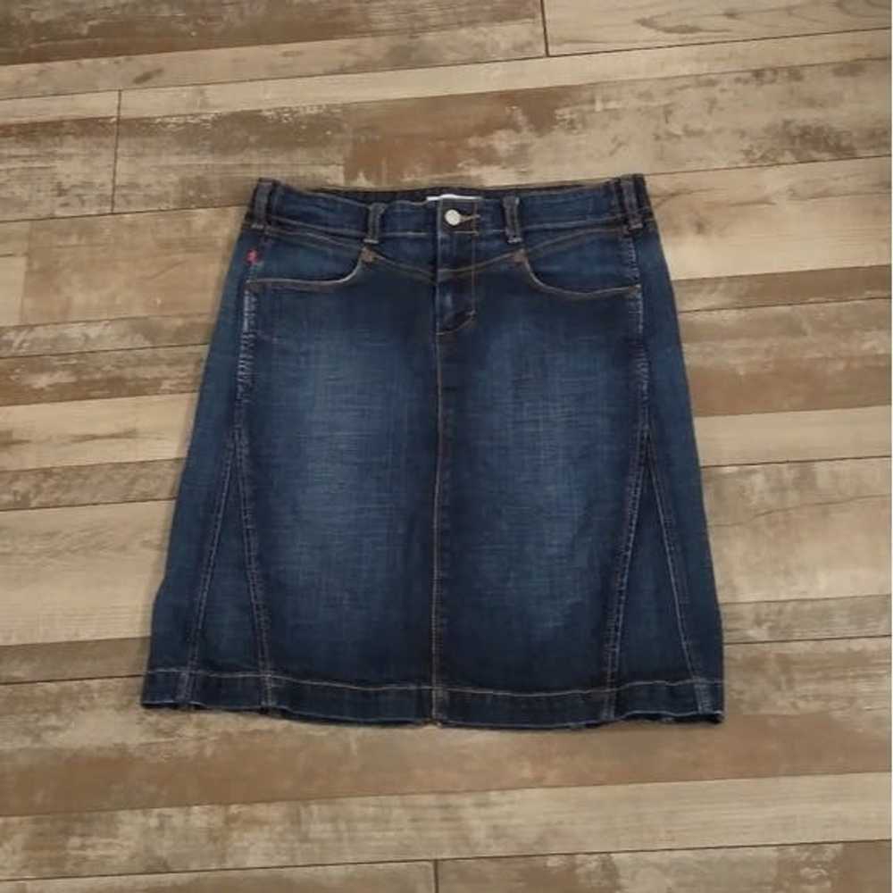 Levi's Levis Womens Denim Jean Skirt 8 - image 2