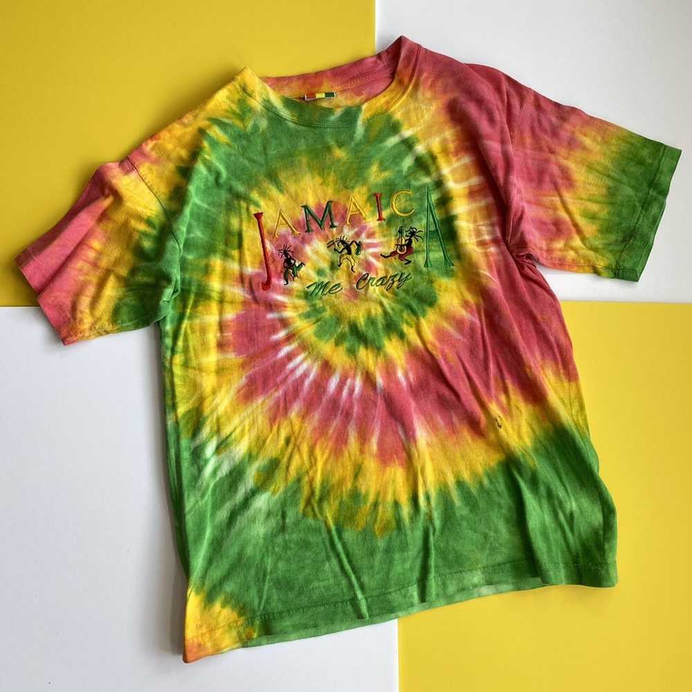 Vintage Jamaica tie dye shirt “Jamaica no problem” - image 1