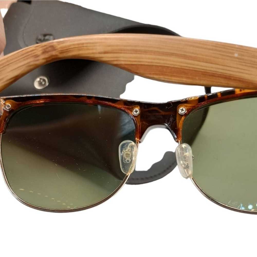 RayBan Rayban 3871 WD UV400 Clubmaster Wood sungl… - image 3