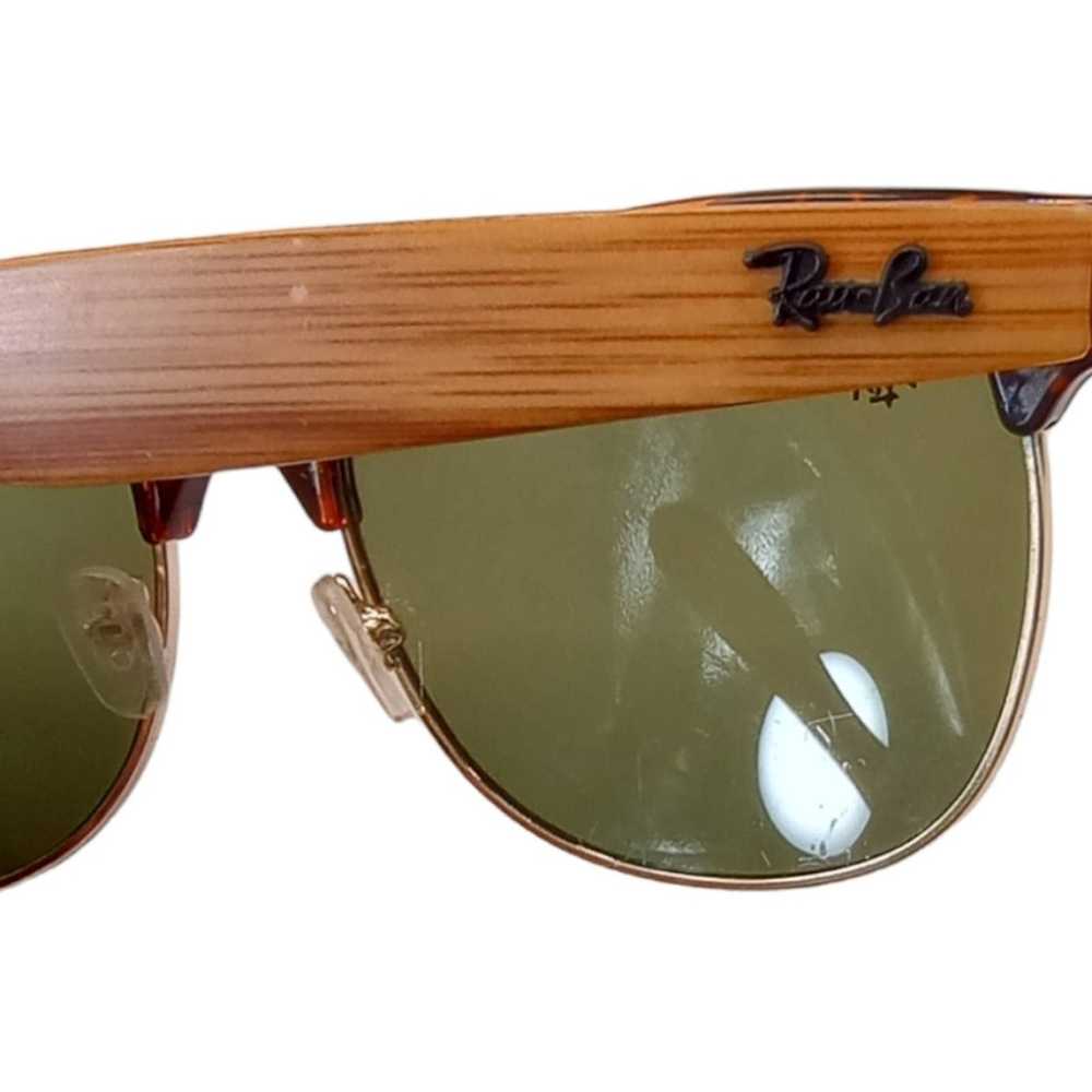 RayBan Rayban 3871 WD UV400 Clubmaster Wood sungl… - image 4