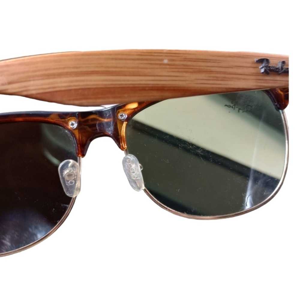 RayBan Rayban 3871 WD UV400 Clubmaster Wood sungl… - image 5