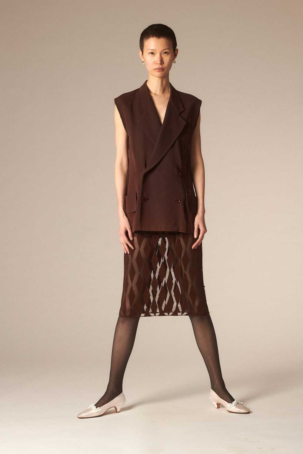 1990s Jean Paul Gaultier Knit Skirt - image 2