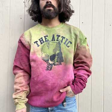 Pro Player Vintage The Attic Punk Skull Crewneck … - image 1