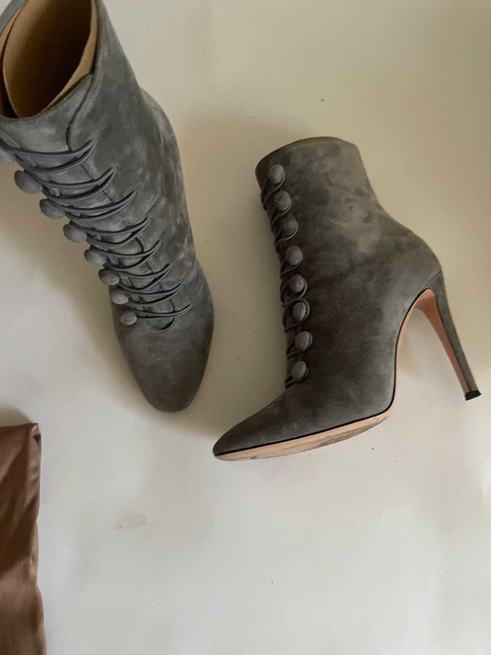 Product Details Grey Suede Imperia Ankle Boots - image 2