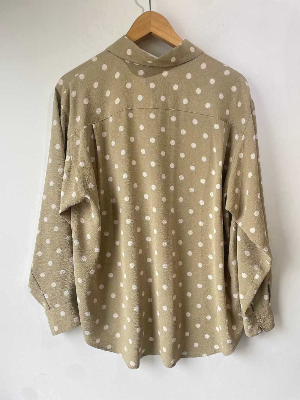 Vintage Issey Miyake Sport Polka Dot Blouse - image 10