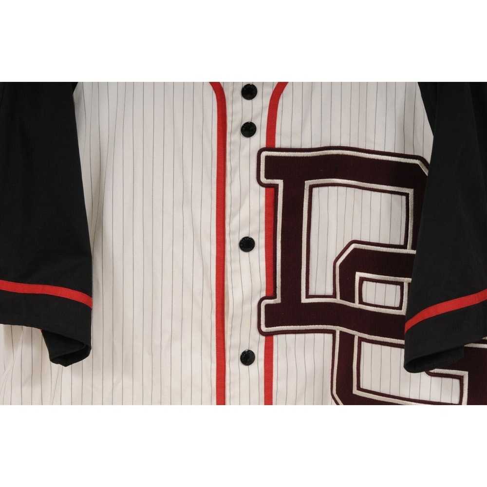 Dolce & Gabbana White Black Striped Baseball Jers… - image 3