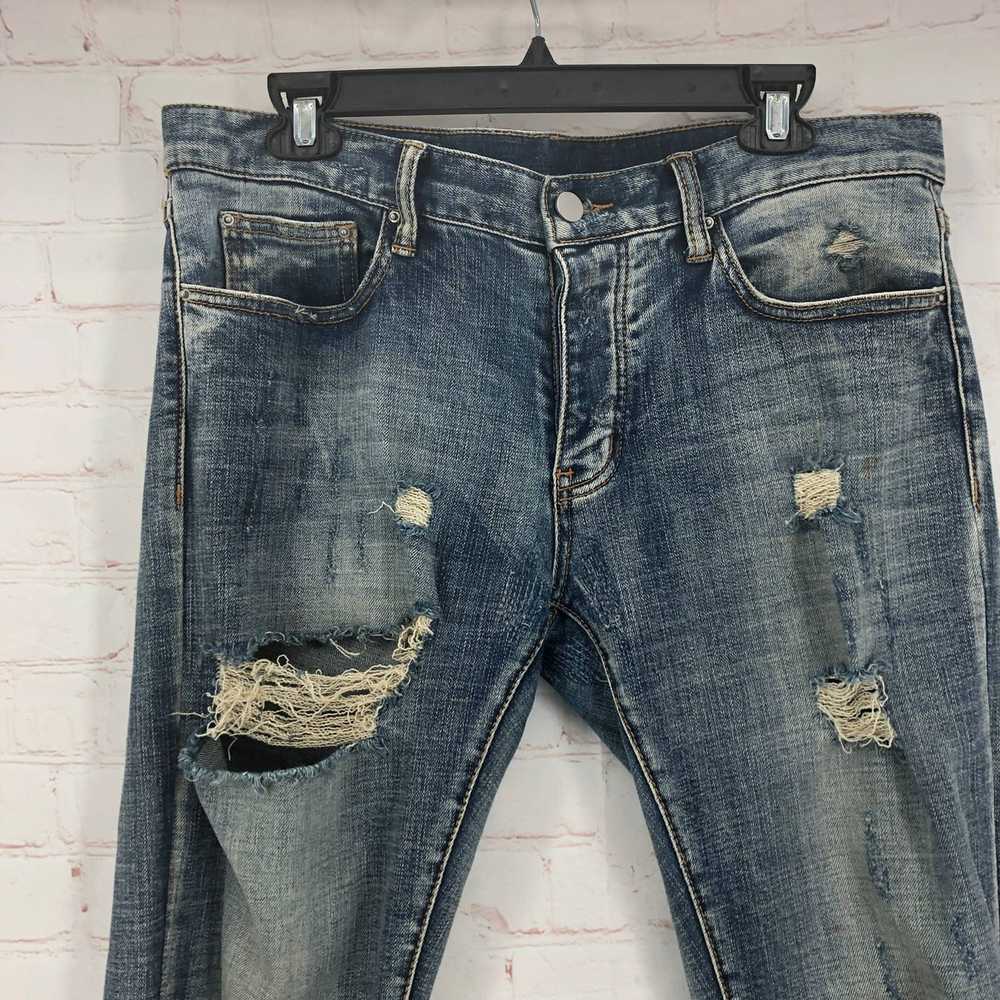 MNML MNML blue distressed demon jeans 32 - image 7