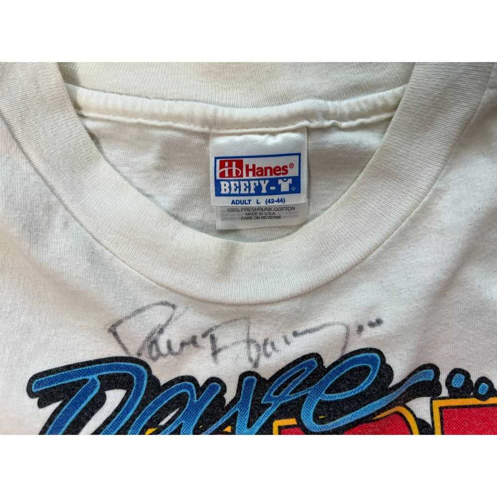 Ford × Hanes × Vintage Vintage 1995 Signed Dave B… - image 3
