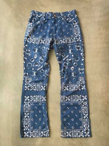 Hysteric Glamour Hysteric Glamour paisley pants