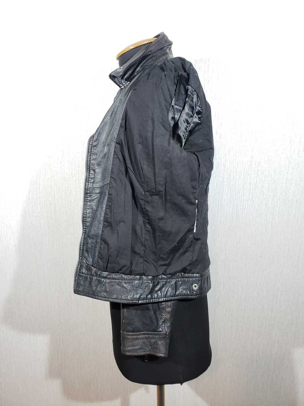 Designer × Movie Black leather women's jacket. - image 9