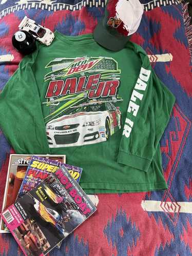 NASCAR × Rare × Vintage Mtn Dew Dale Jr nascar tee