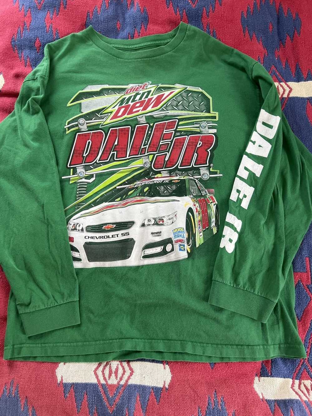 NASCAR × Rare × Vintage Mtn Dew Dale Jr nascar tee - image 2