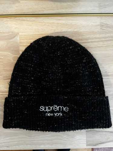 Supreme x Yohji Yamamoto Knitted Beanie - Black