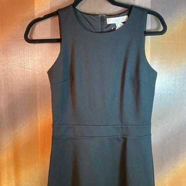 Loft Loft Little Mini Sheath Dress Sleeveless Blac