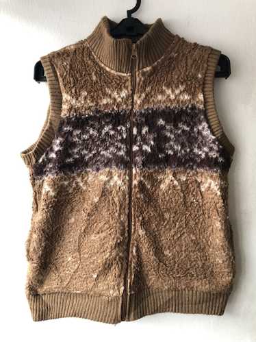 Navajo × Tracey Vest × Vintage Dina Bird Fur Nava… - image 1