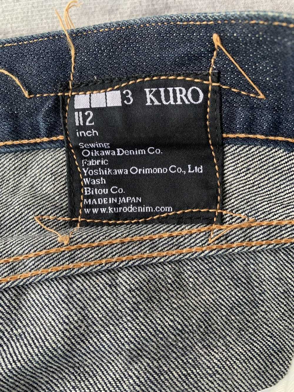 Japanese Brand × Kuro × Samurai Jeans Kuro Oikawa… - image 9