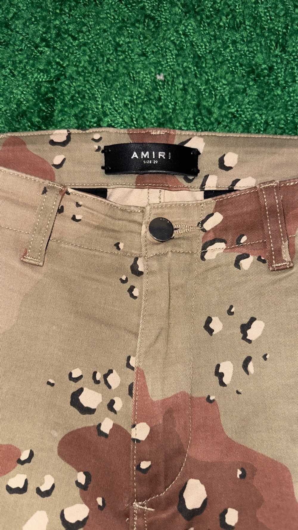 Amiri Amiri MX-1 Cargo Denim Jeans in Desert Camo… - image 3