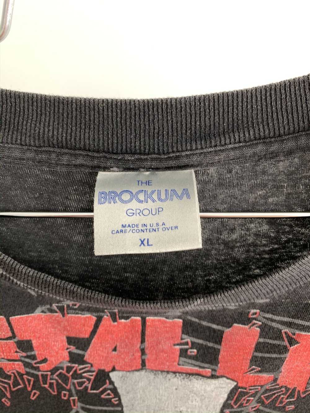 Brockum × Metallica × Vintage 1992 Metallica Ring… - image 5